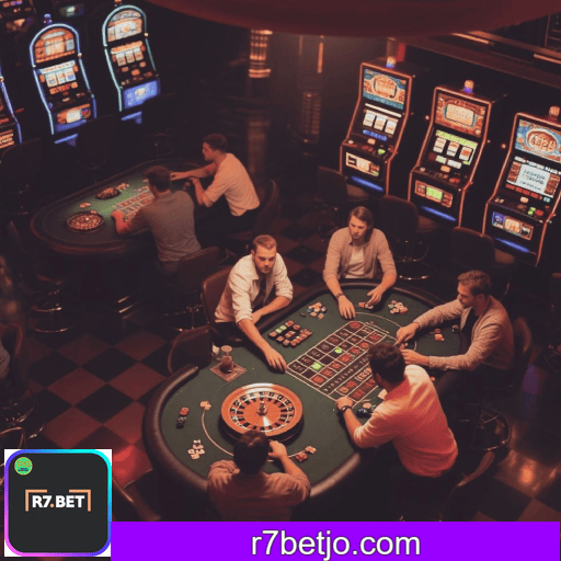 Imagem promocional do cassino online da R7BET mostrando jogos ao vivo
